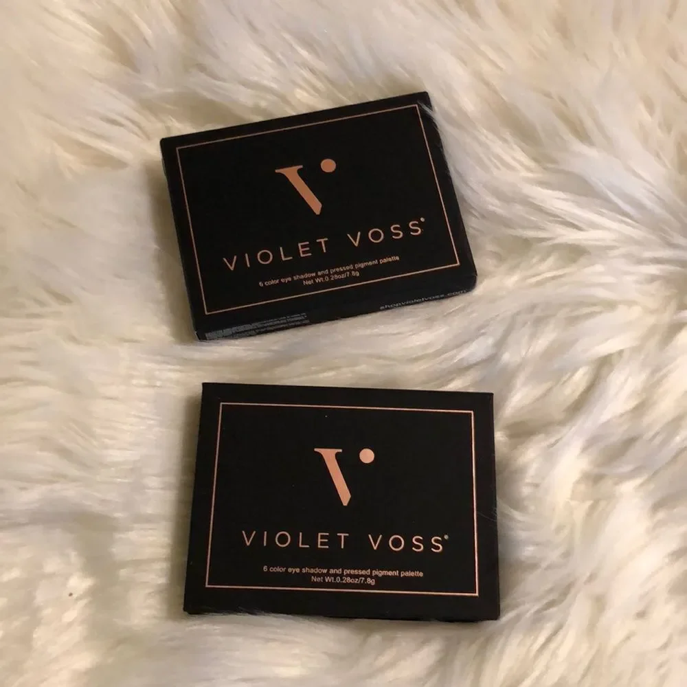 Violet Voss Coral Pop 6 Eyeshadows Palette With Mirror New in Box
